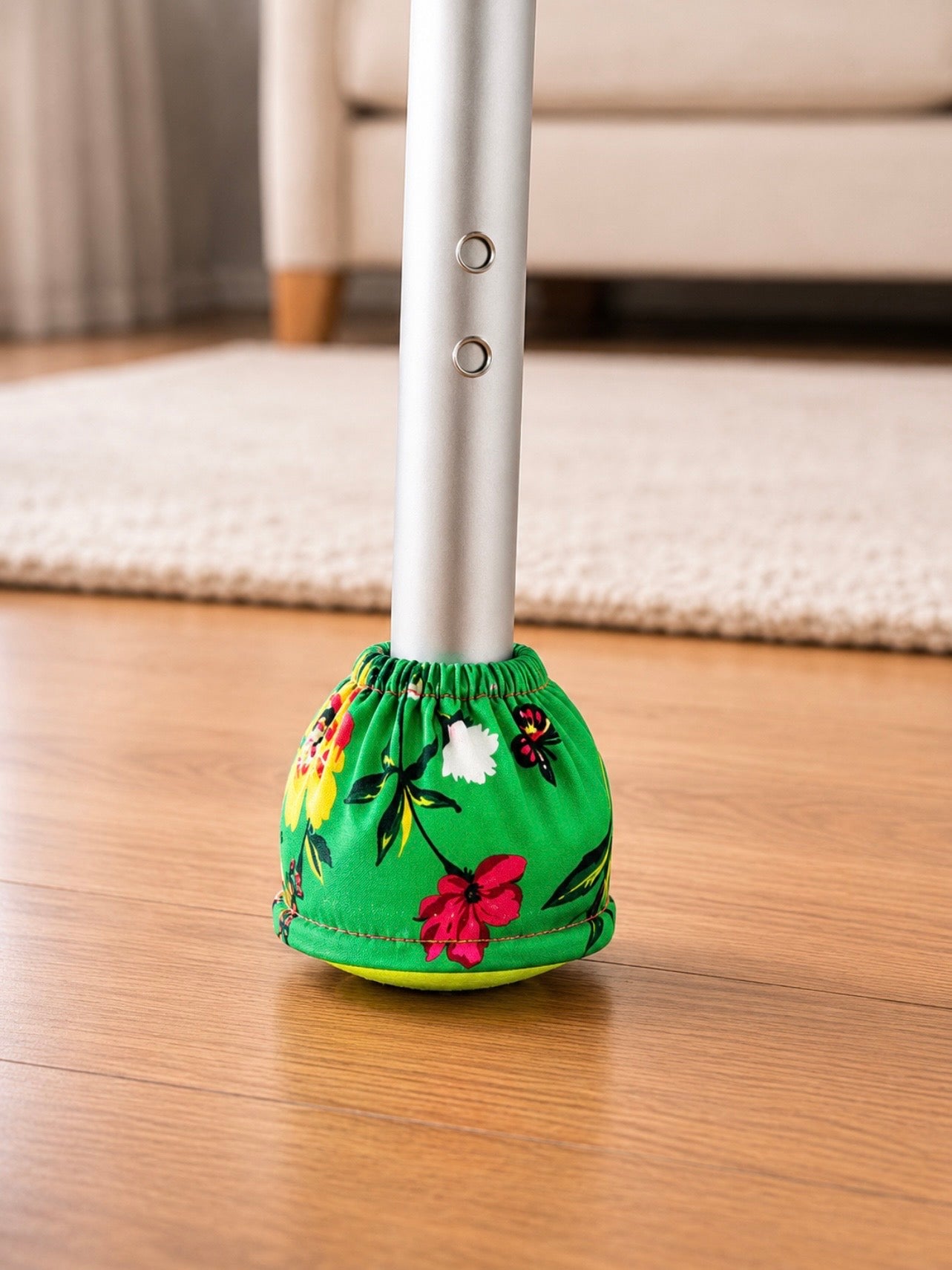 BrighterStride™ Walker Tennis Ball Covers – Decorative, Washable & Secure