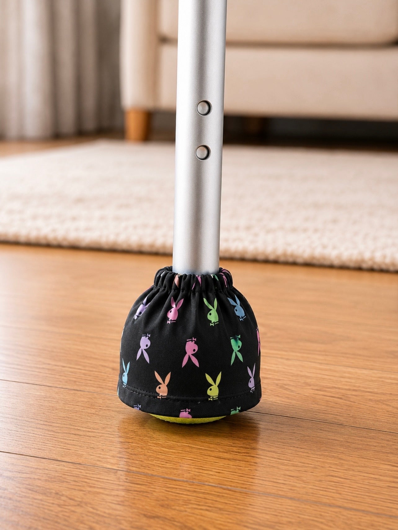 BrighterStride™ Walker Tennis Ball Covers – Decorative, Washable & Secure
